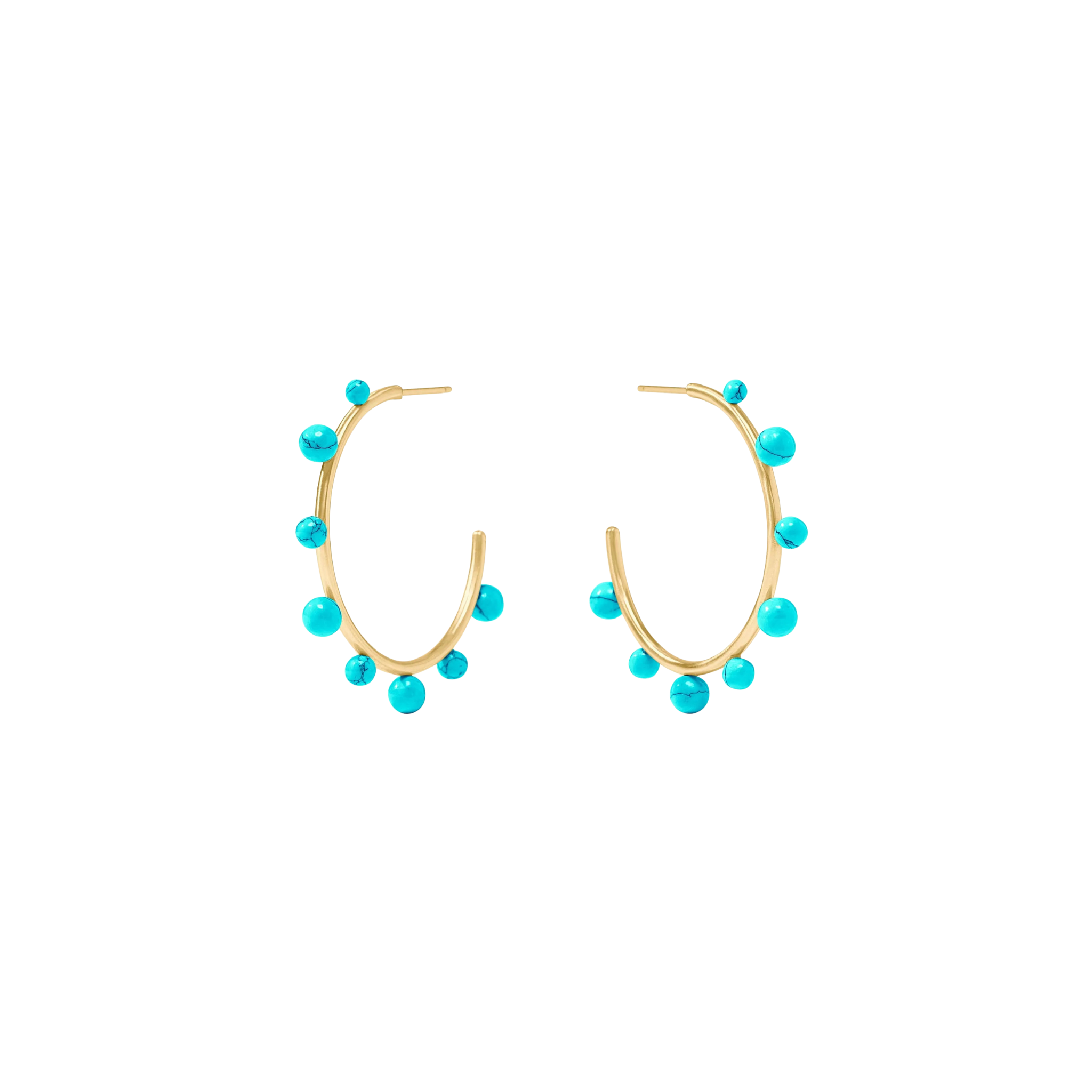[Julie Vos] Hydra Stone Hoop - L
