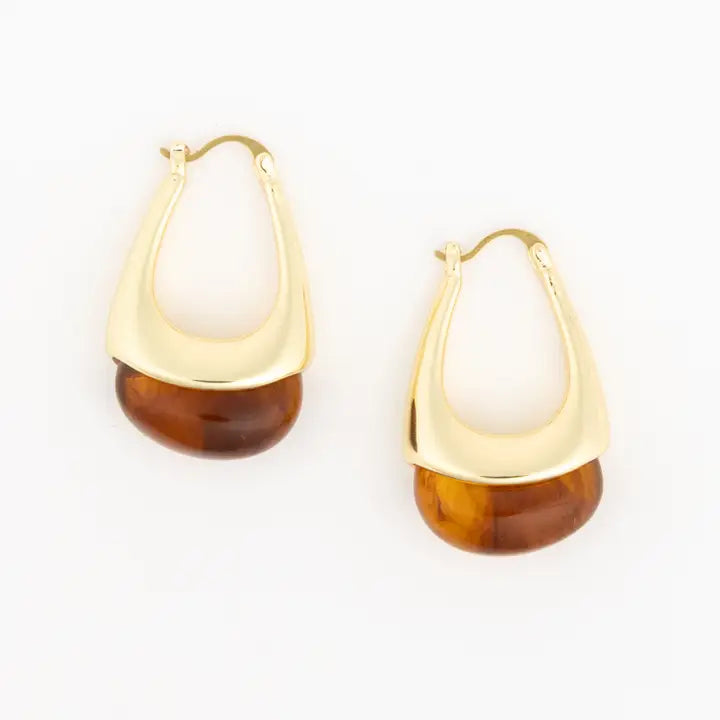 Michelle McDowell Tortoise Talia Earrings