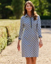 Jude Connally Naomi Dress-Birdseye Geo