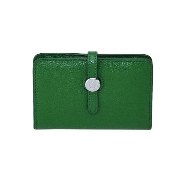 BC Bags Genuine Leather Small Wallet -Green