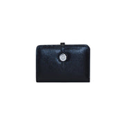 BC Bags Genuine Leather Small Wallet -Black
