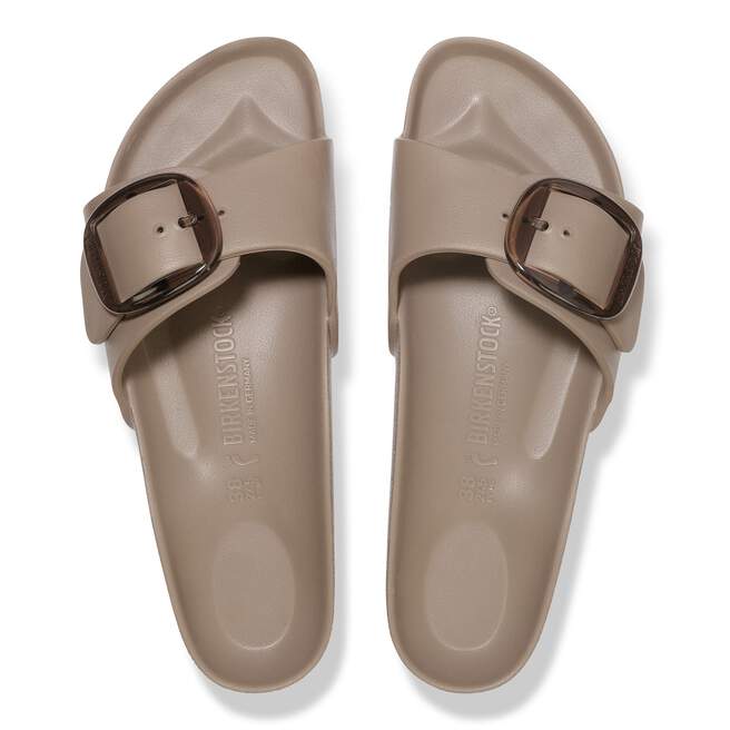 Birkenstock Madrid Big Buckle EVA Sandal -Gray Taupe (Narrow)