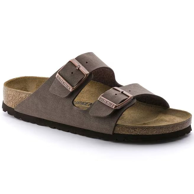 Birkenstock Arizona Birkbuc Sandal -Mocha (Narrow)