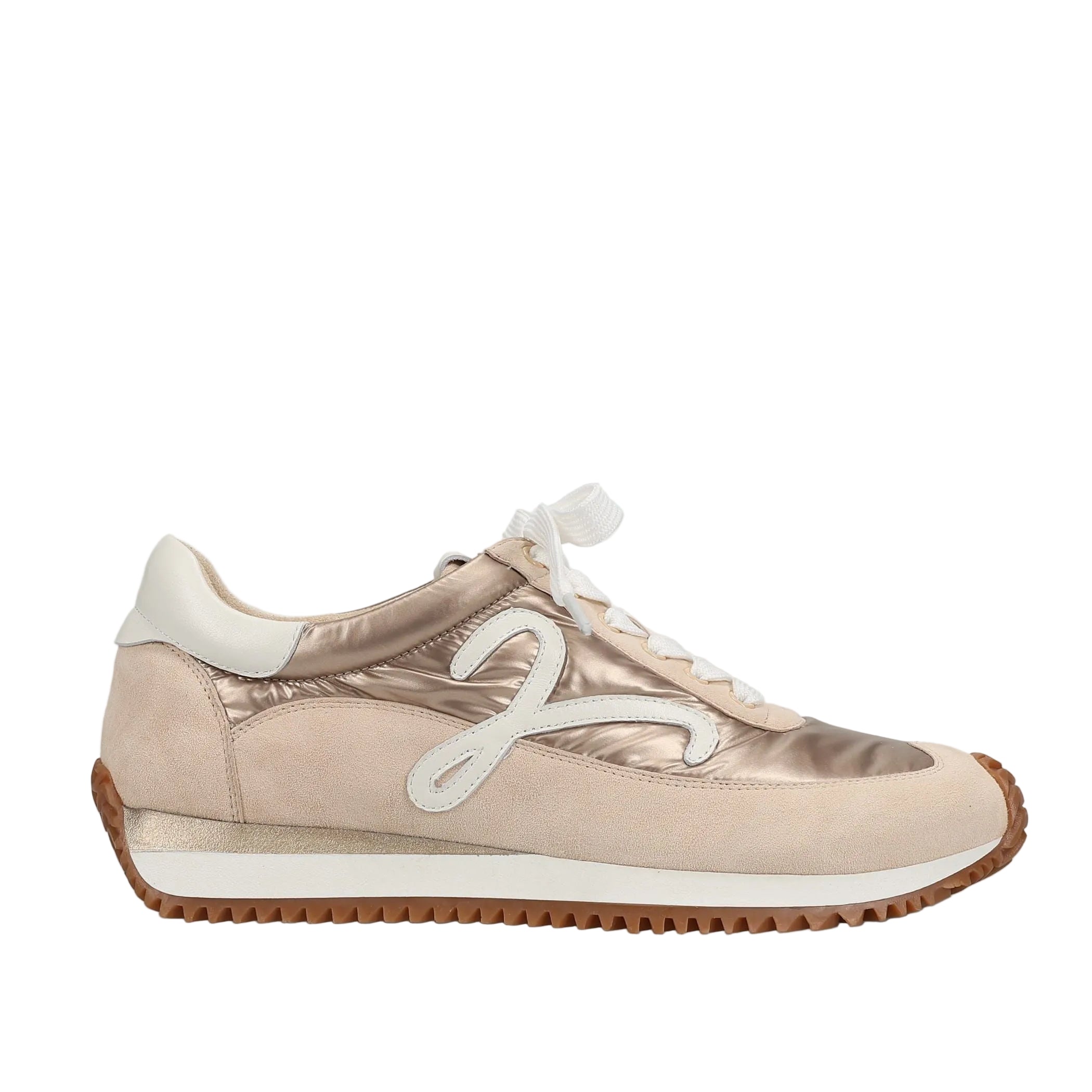 Vaneli Queen Sneaker Nude Suede