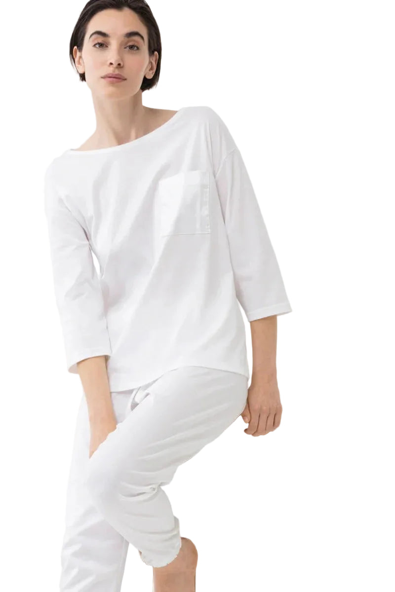 Mey Malea 3/4 Arm Sleepshirt -White