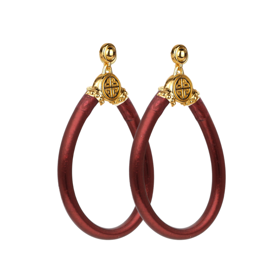 BuDhaGirl Merlot All Weather Earrings
