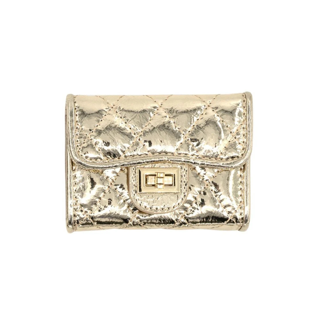 BC Bags Credit Card Holder #2309 -Gold