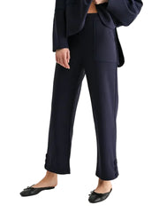 JOH Kurtis Knit Ankle Lounge Pant -Navy
