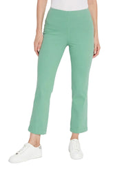 Lysse Ankle Denim Baby Bootcut Pant -Indie Green