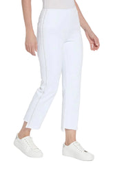 Lysse Kenny Ankle Baby Boot Pant -White