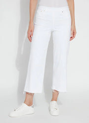 Premium Denim Frances Wide Leg Crop