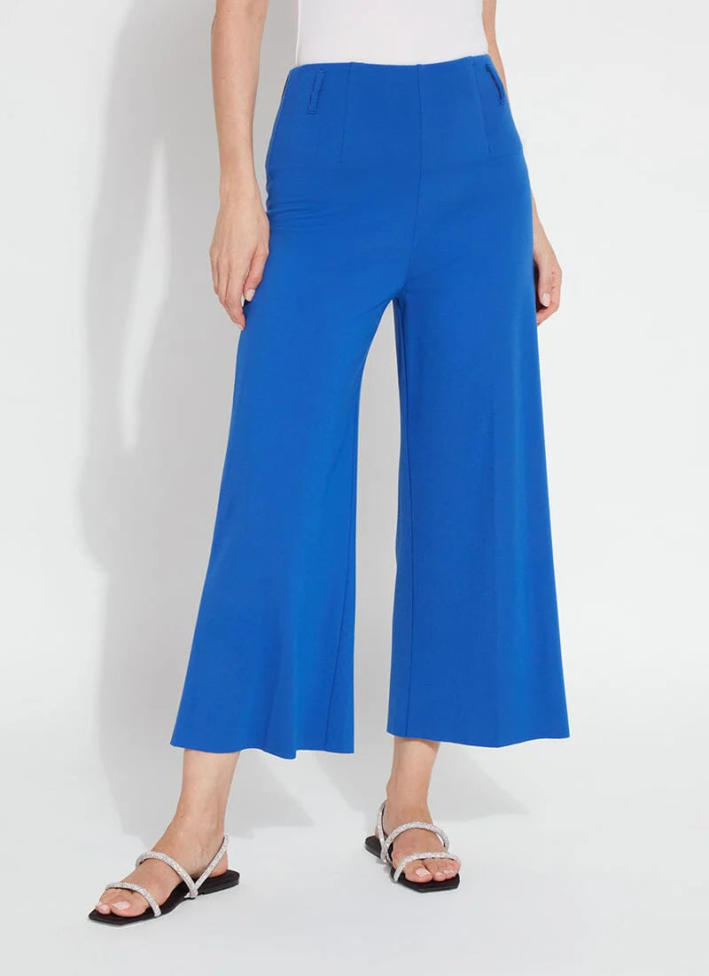 Ellis Hi-Waist Culottes Ponte Crop
