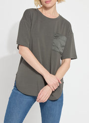 Jazmin Mix-Media Top