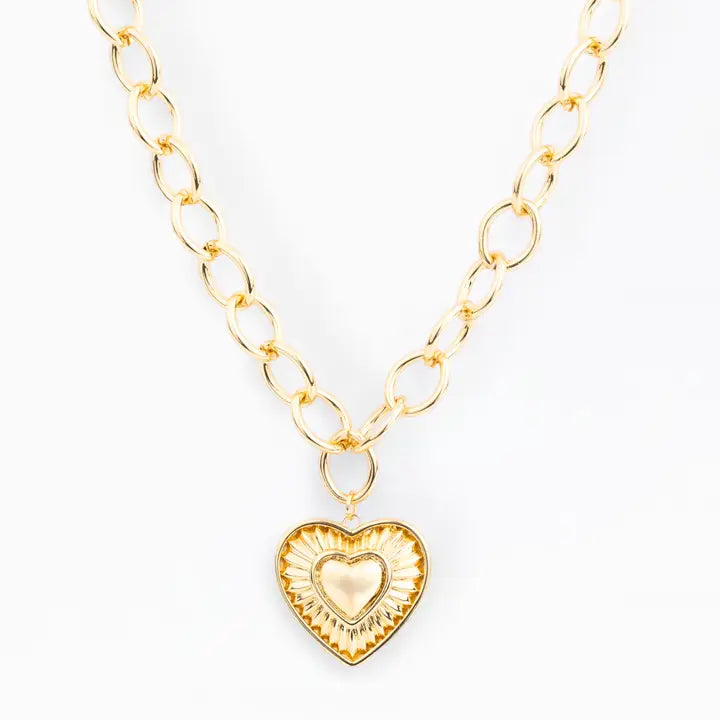 Michelle McDowell Milena Heart Pendant Necklace
