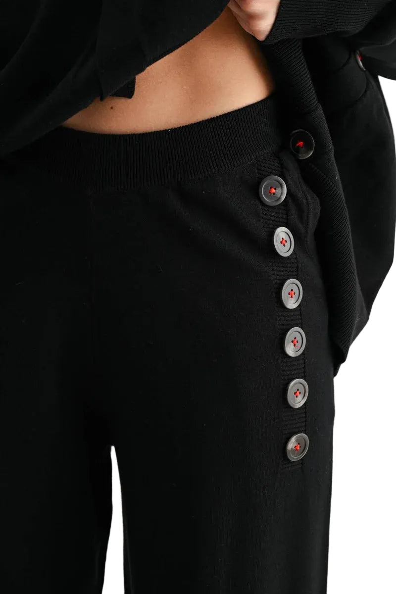 JOH Siara Knitted Pant -Black