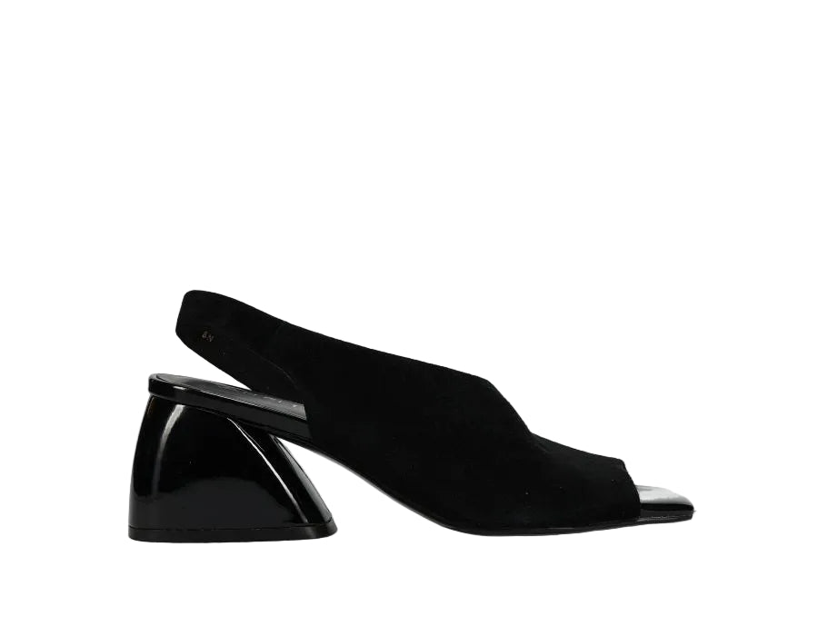 Vaneli Molke Sandal -Black Suede