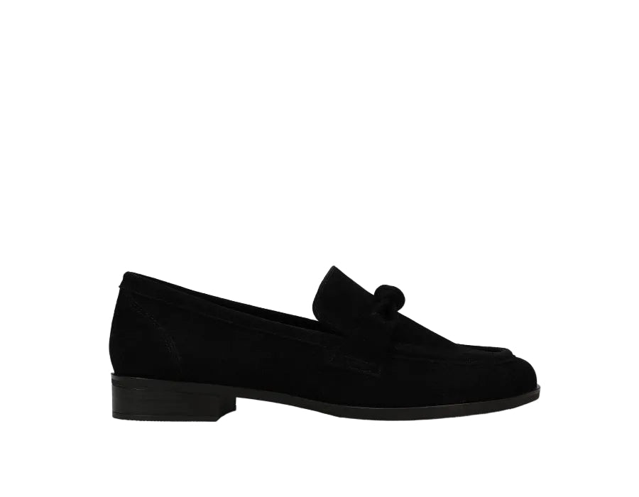 Vaneli Kaye Loafer-Black Suede