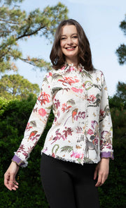 Dizzy Lizzie Cape Cod Veldt Print with Animals