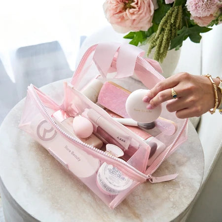 Case Mate Jelly Cosmetic Bag-Ballet Pink Bow