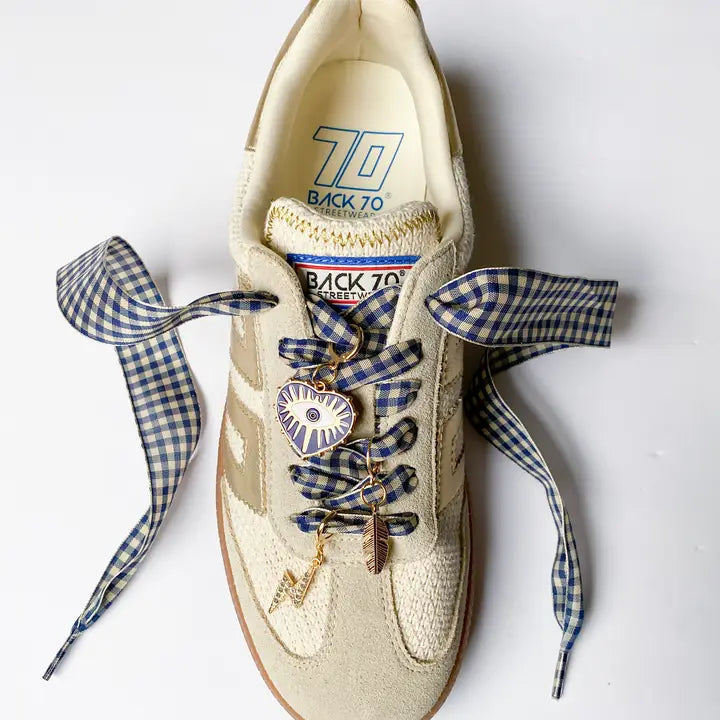 Leo + Lee Shoe Charm & Lace Set (Evil Eye/Bold/Feather)