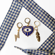 Leo + Lee Shoe Charm & Lace Set (Evil Eye/Bold/Feather)