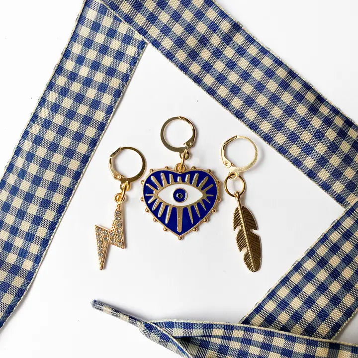 Leo + Lee Shoe Charm & Lace Set (Evil Eye/Bold/Feather)