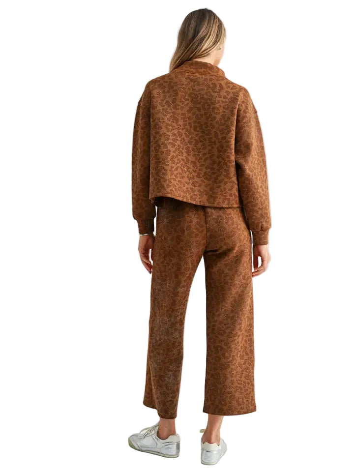 JOH Florence Pant w/ Glitter -Caramel