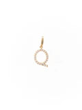 Avery Initial Charm "Q"