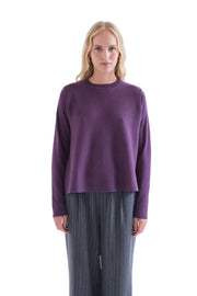 Compania Fantastica Basic Purple Sweater