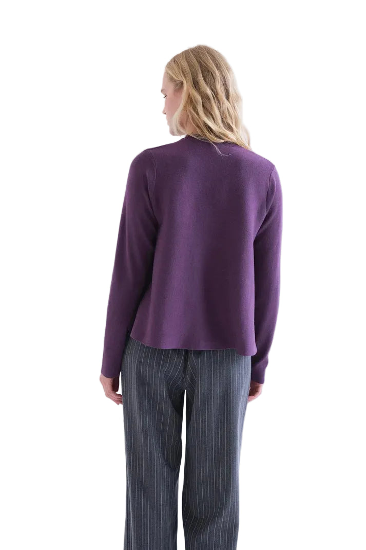 Compania Fantastica Basic Purple Sweater
