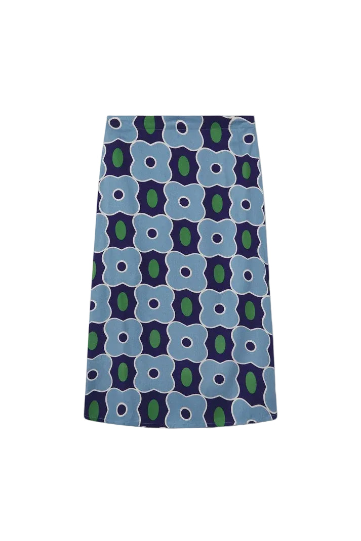 Compania Fantastica Midi Skirt w/ Inverness Print