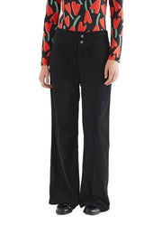 Compania Fantastica Corduroy Trousers-Black