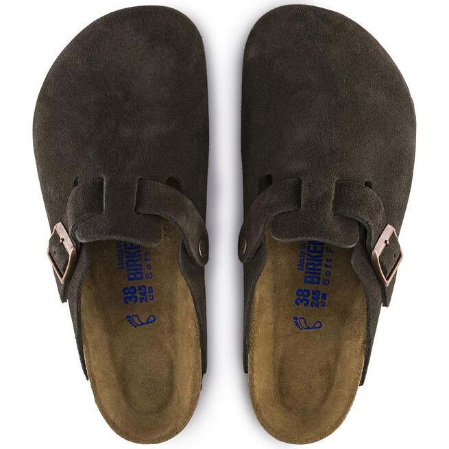 Birkenstock Boston Soft Footbed -Mocha (Narrow)