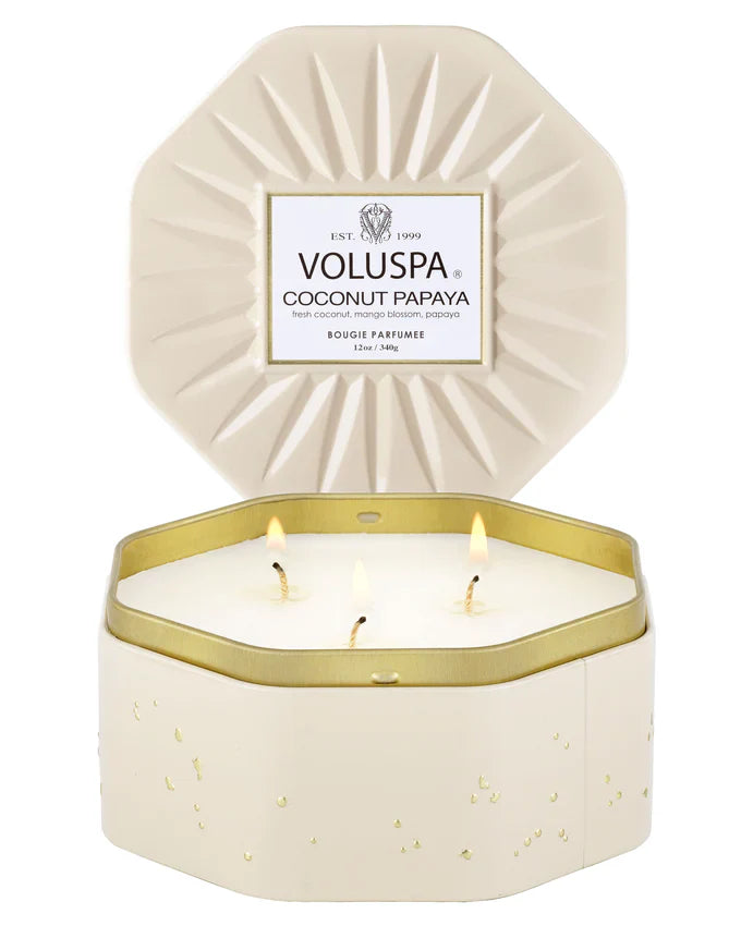Voluspa-Octagon Tin Candle