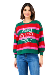 Mary Square Millie Sweatshirt-Merry & Bright