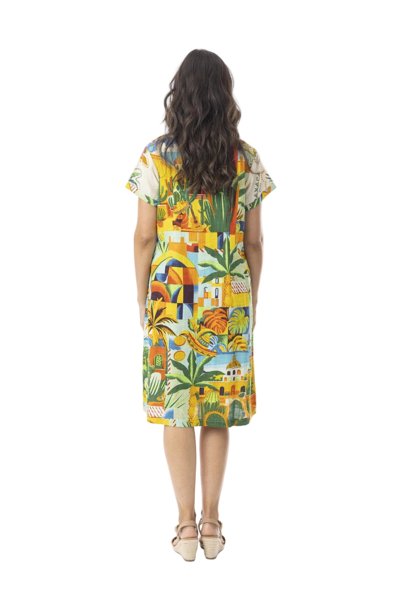 Orientique Guatemala Patch Dress