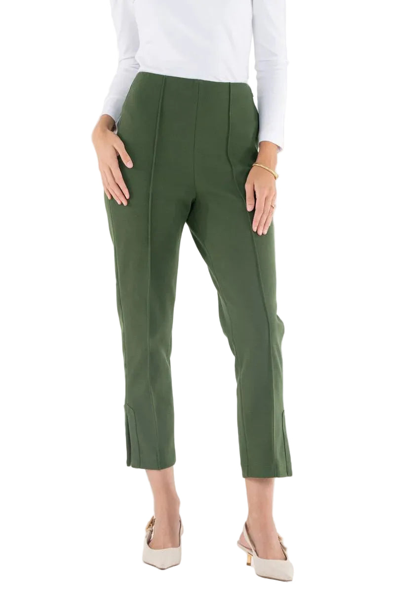 Emily McCarthy Slim Pant -Black Forest
