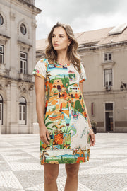 Orientique Guatemala Patch Dress