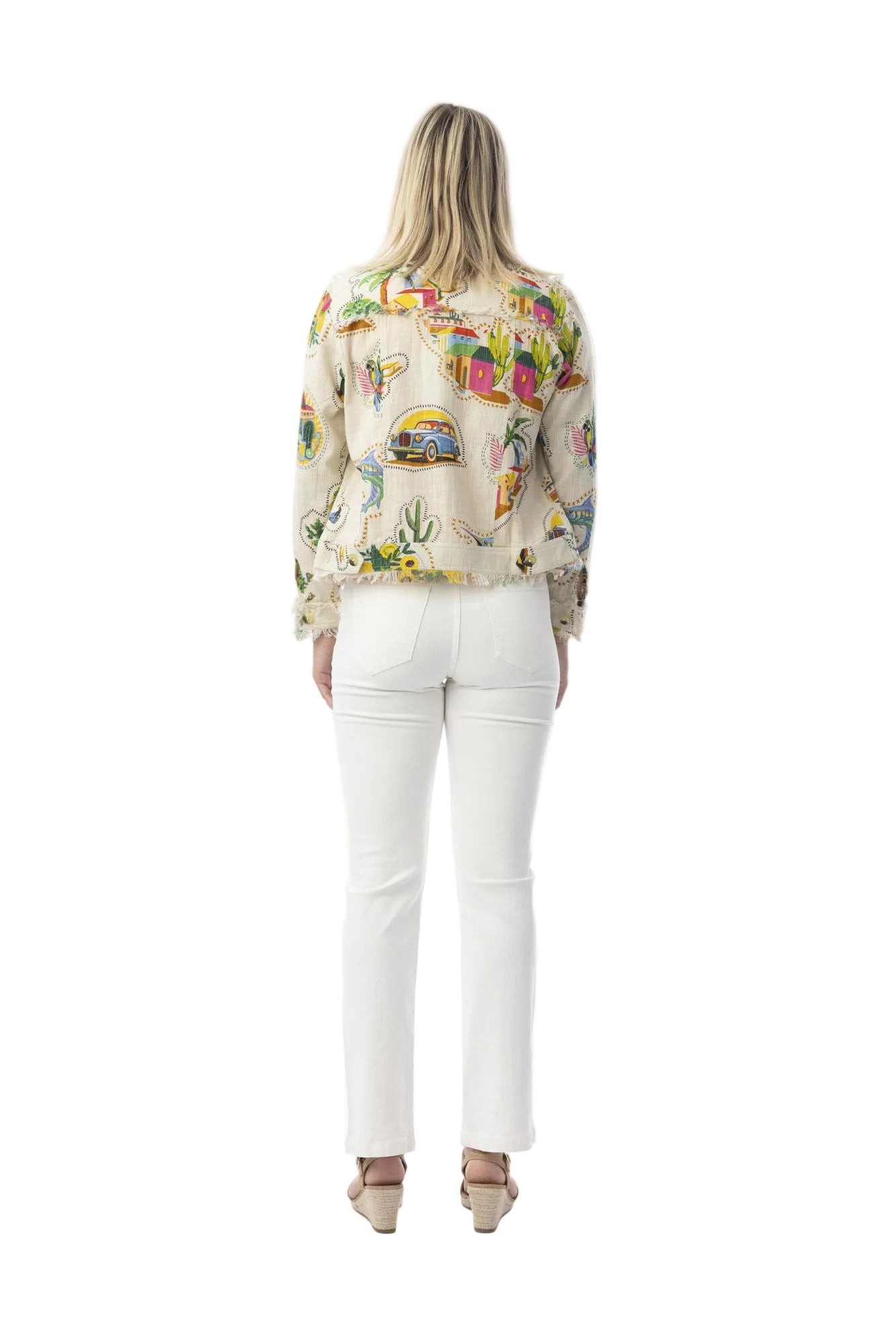 Orientique Guatemala Print Jacket