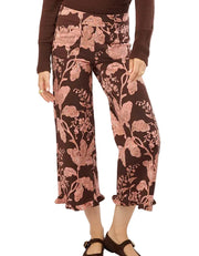 Spartina 449 Emma Pull on Ruffle Pant-Heritage Boho Floral