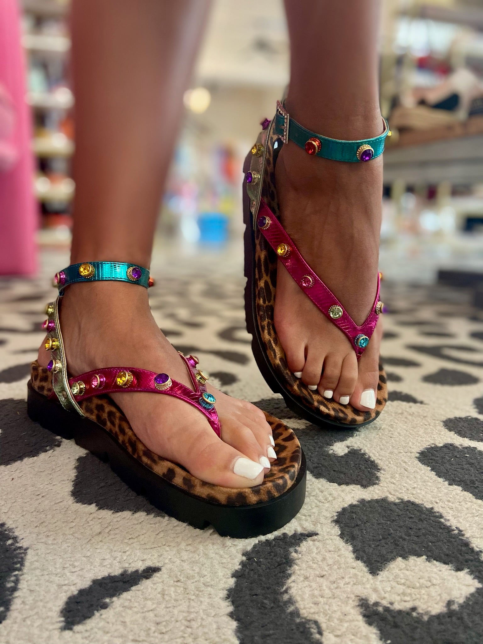 Conley Sandal - Metallic Multi
