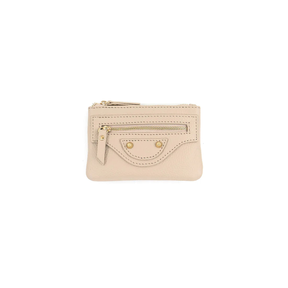 BC Bags Genuine Leather Wallet #147 -Beige