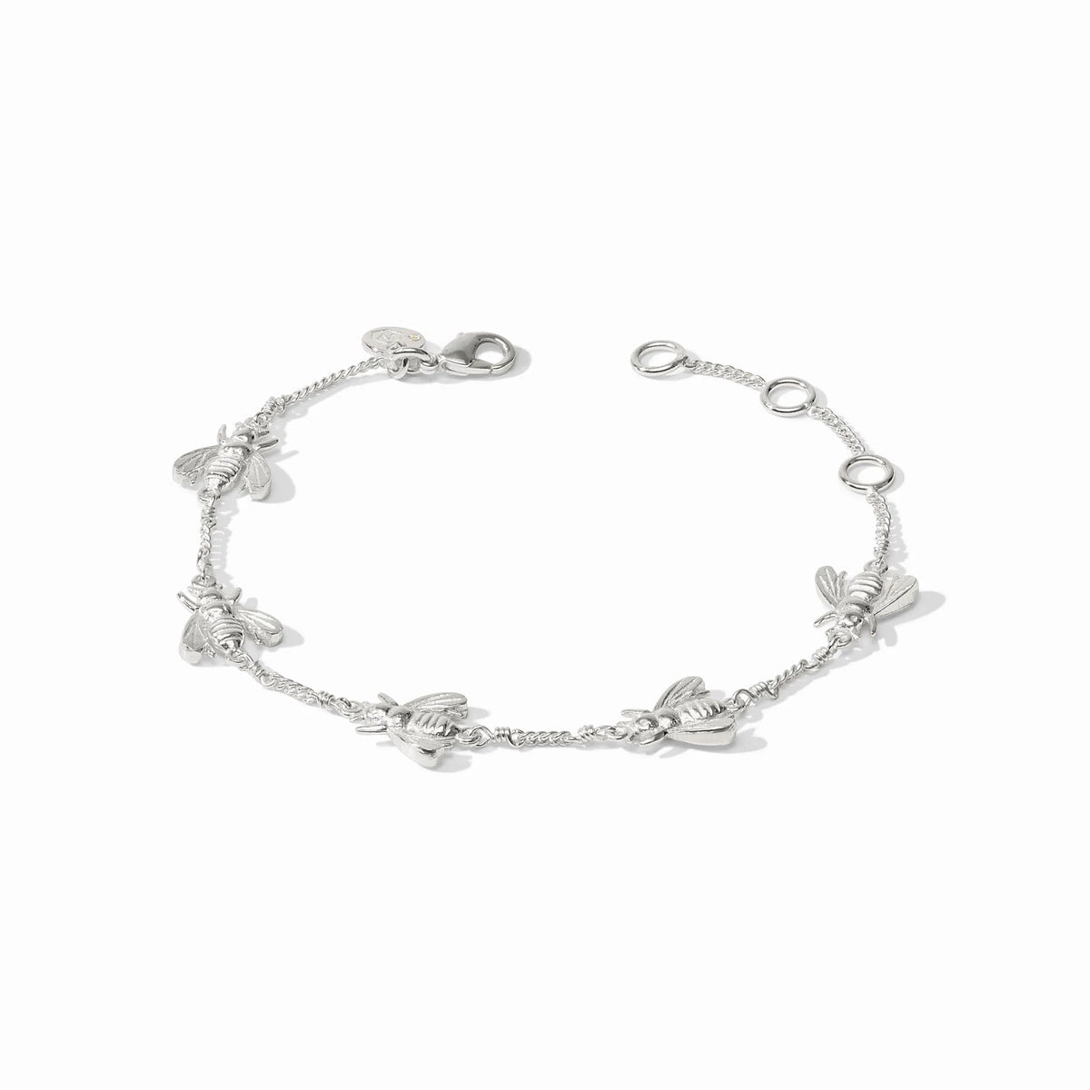 Julie Vos Bee Delicate Bracelet-Silver