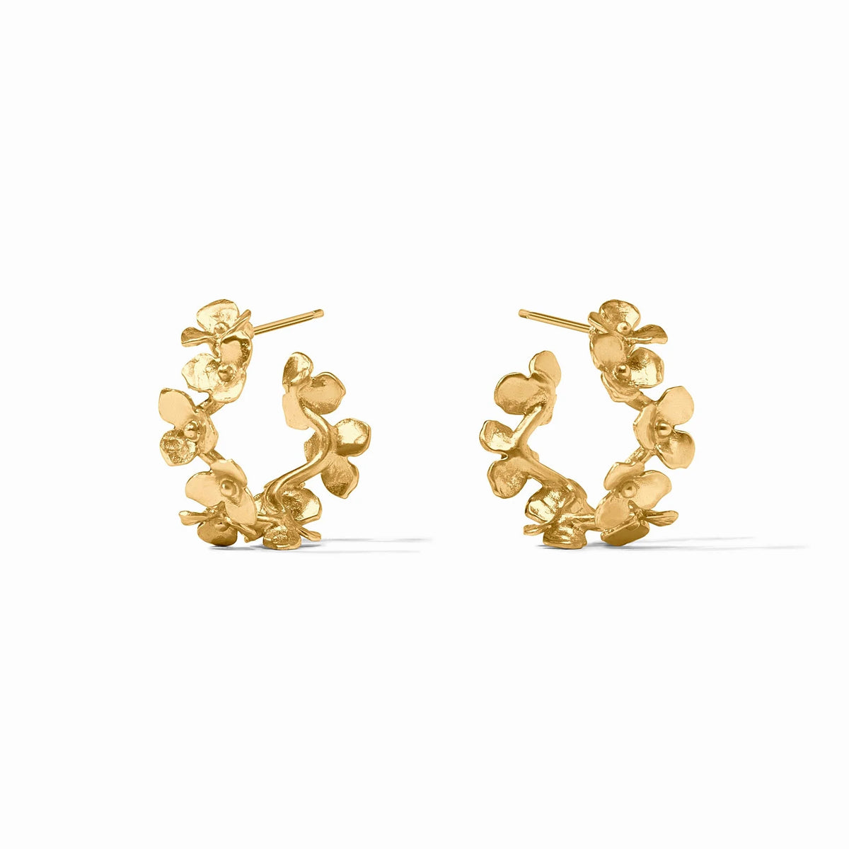 Julie Vos Bloom Hoop-Gold Size S