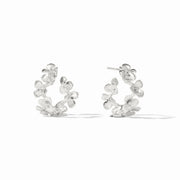 Julie Vos Bloom Hoop-Silver (small)