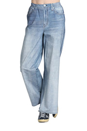 APNY French Terry Track Pant-Frosted Indigo