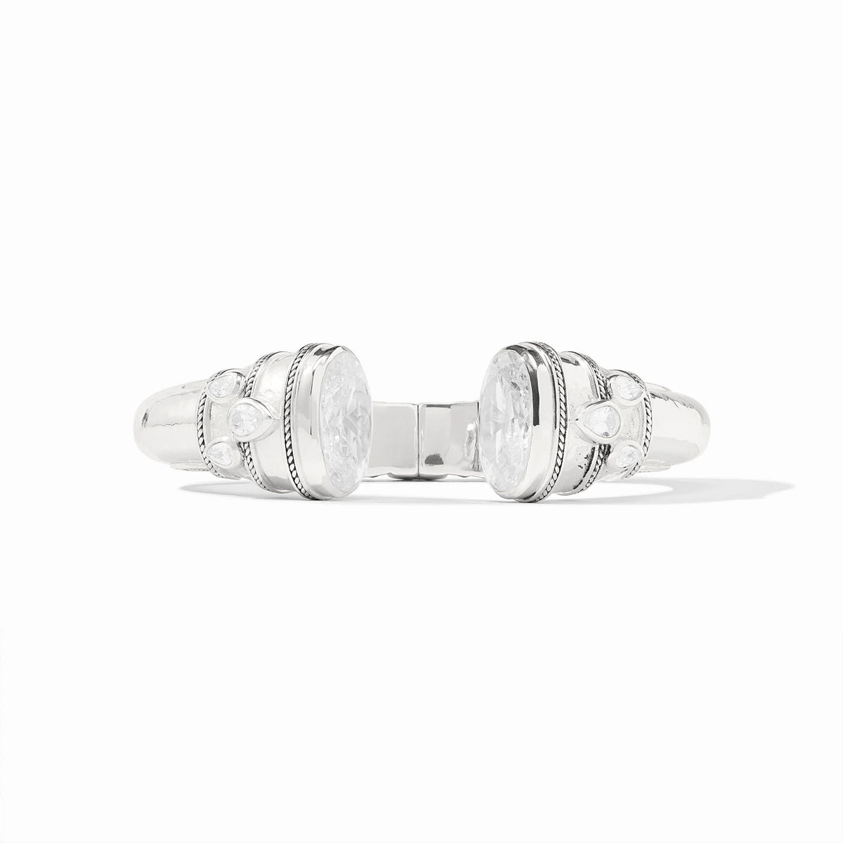 Julie Vos Cannes Cuff-Silver/Cubic Zirconia