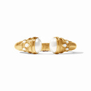Julie Vos Cannes Cuff-Gold/Pearl