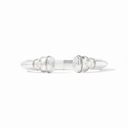 Julie Vos Cannes Demi Cuff-Silver/Cubic Zirconia