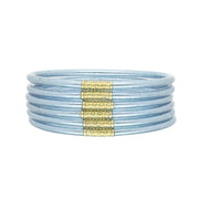 BuDhaGirl Celeste Lumine All Weather Bangles (set of 6) Medium
